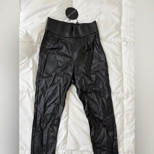 Babyboo Black Satin Pants